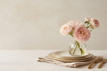 valentines day table setting