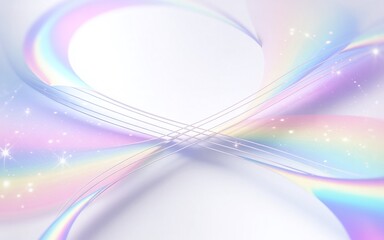 Abstract Pastel Swirls: Ethereal Light Effects for Modern Designs