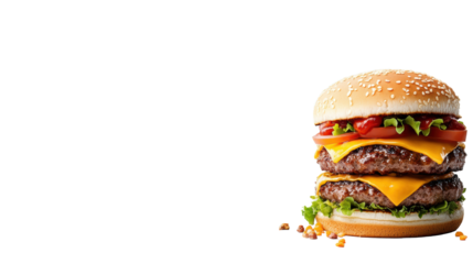 Delicious Cheeseburger with Fresh Toppings