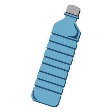 Water semi flat bottle