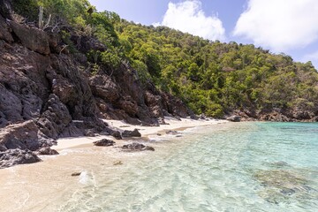 coast landscape, British Virgin Islands