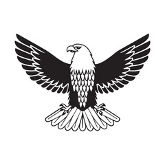 Obraz premium Eagle vector illustration