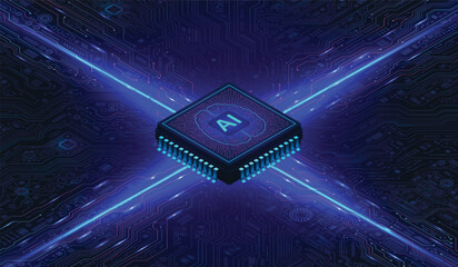 AI Microprocessor with Neural Network Connections and Data Flow