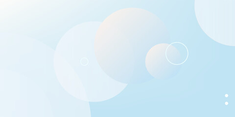 Trendy gradient blue colors with abstract fluid shapes. Trendy gradient shapes composition. Modern vector design illustration