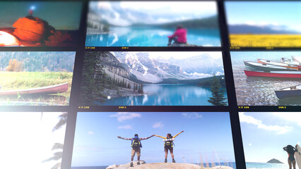 Atmospheric Photo Wall