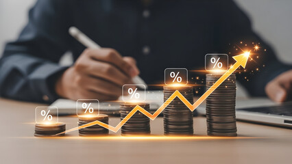 Achieve financial success with rising profits and investments, visualize growth strategies, and track progress toward monetary goals with confidence