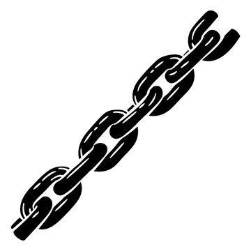 Detailed chain icon