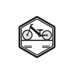Vintage and modern bicycle shop logo badges and labels. Isolated vector bicycle wheels. Bicycle shop and repair logos.