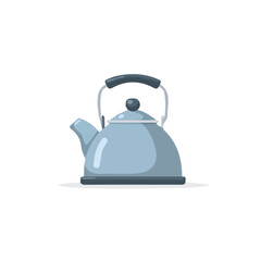 tea_kettle_isolated_on_a_white, A Clipart set, an Attractive Minimalist illustration, a simple illustration with an EPS format design