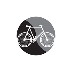 Vintage and modern bicycle shop logo badges and labels. Isolated vector bicycle wheels. Bicycle shop and repair logos.