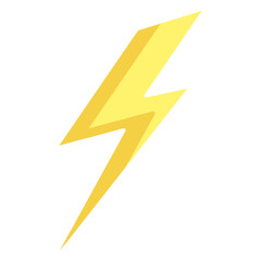 Thunderbolt cartoon icon © Vexels