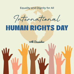 International Human Rights Day Vector 