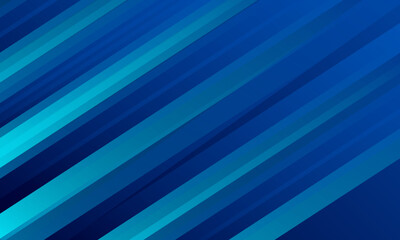 Abstract blue background with light diagonal lines. Motion light design. Technology futuristic striped lines with light effect on blue background. vector