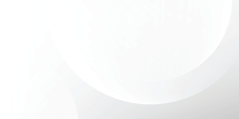 Obraz premium Abstract background white with dynamic circle shape elements. Trendy and modern geometric gradient background. Vector Illustration