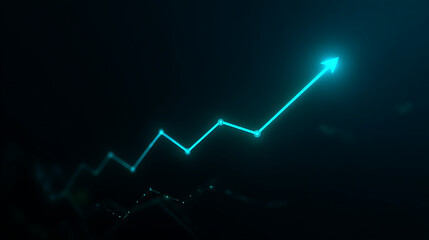 Line Chart Shows Growth Trends