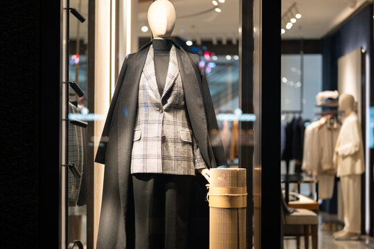 Clothing store in the mall