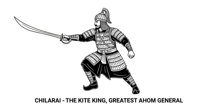 Chilarai The Kite King Greatest Ahom General Warrior.