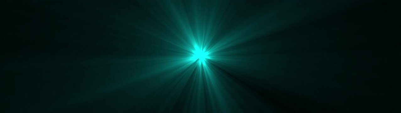 Beautiful Volume cyan Light in the Dark Seamless. Dynamic sun rays.  overlay, light transition, effects sunlight.