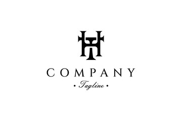 TH, HT, T, H Monogram Identity Letter Logo Design Inspiration