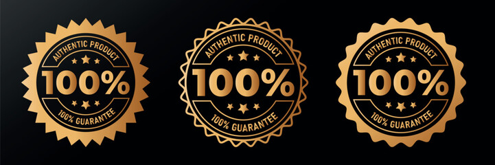 100% satisfaction guaranteed seal or label flat icon design	