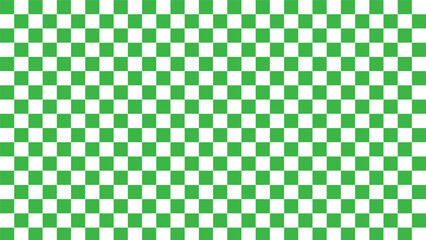 Green white checkered seamless background. Green white graphic resource checkered pattern Vector illustration eps 10