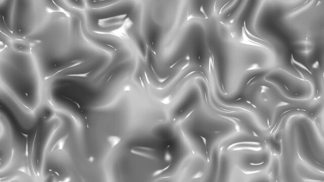 4k abstract liquid or silk silver background