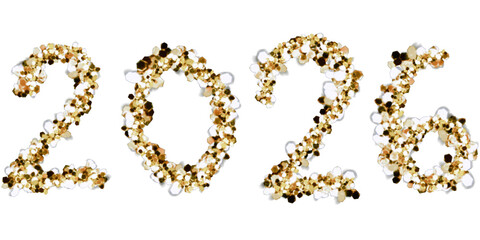 Golden Glitter 2026 background