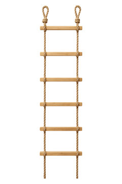 Rope Ladder High quality Realistic image.