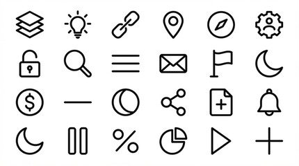 set of vector icon for business 