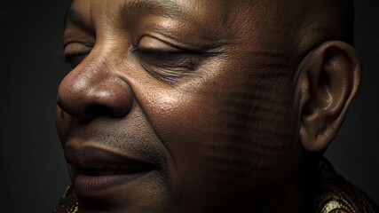 African American male portrait compilation, showcasing diverse angles and detailed facial