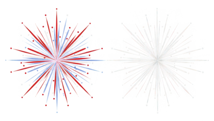 Golden firework texture, thin  stroke lines. Isolated png illustration, transparent background. Design  for overlay, montage, texture. Happy new year concept.