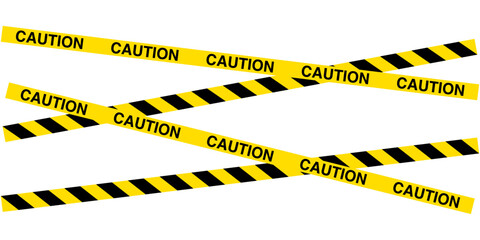Yellow caution tape