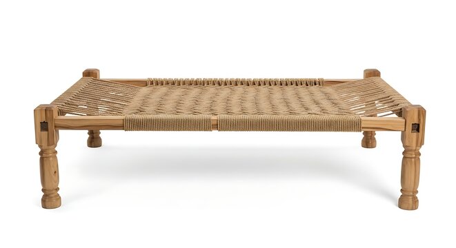 Buy charpai bed online traditional indian woven rope bed frame cot for sale handcrafted furniture