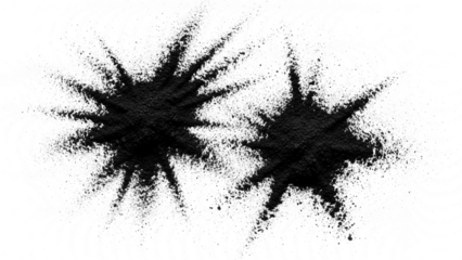 Abstract fractal design with textured geometric shapes in shades of gray and black