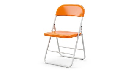 Buy orange folding chair portable seating solution for events parties and home use online now cheap