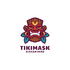 Tiki Mask Logo