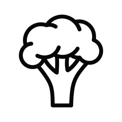 Broccoli vector illustration featuring green vegetable for nutrition and healthy diet plan