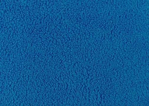 seamless blue polar fleece fabric texture background