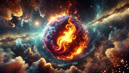 Cosmic Flame