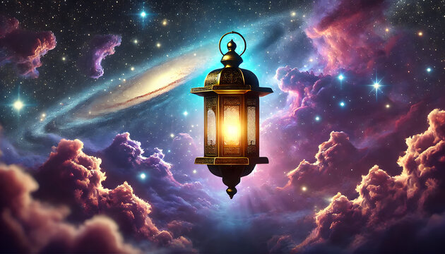 Universe Lamp - Powered by Adobe