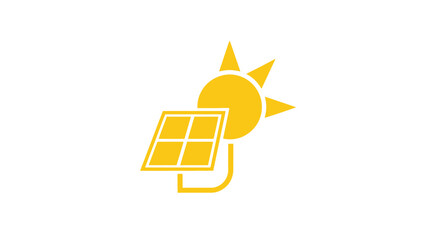 Solar panel icon