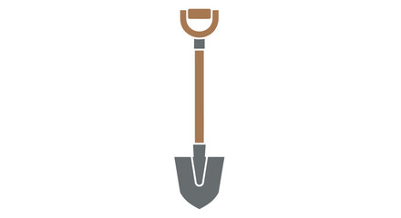 Isolated shovel icon