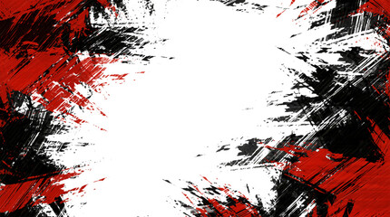 Abstract background black and red color grunge scratch concept