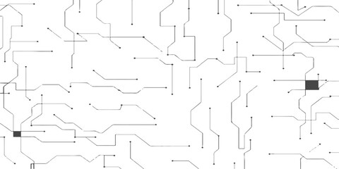 Vintage electronic circuit board pattern design blueprint background illustration. Seamless abstract circuit board texture pattern design vector illustration backdrop. geometric grid patterns. project