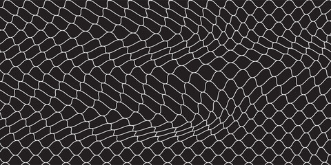 Mesh texture for fishing nets. Seamless pattern for sportswear or soccer goal, volleyball net, basketball hoop, hockey, athletics. Abstract net background for sports © Faisol