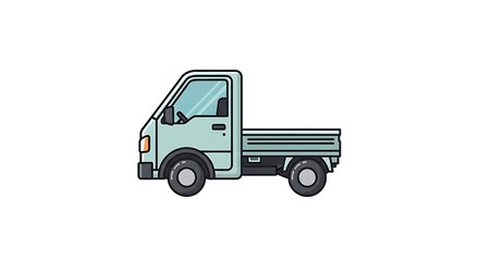 Fototapeta premium Find the best mini truck vector illustration for your project download now and use it today