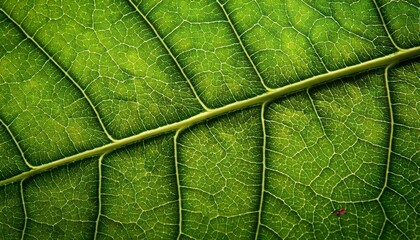 Obraz premium leaf texture leaf background with veins and cells