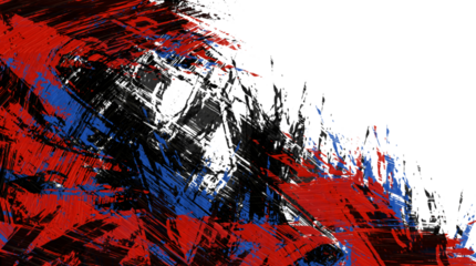 Abstract background black, blue and red color grunge scratch concept