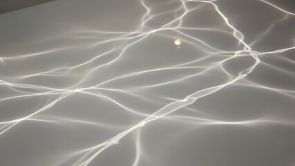 Abstract Reflections: Capturing the Serene Dance of Light on a Water Surface, Subtle Elegance: The Delicate Play of Light and Shadow in Abstract Patterns