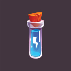 Blue Magic Potion Vial